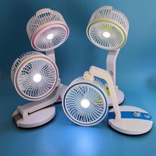 Quạt gập tích điện nhiều tư thế JH-2018