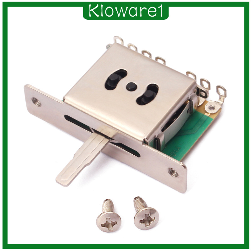 [KLOWARE1]Electric Guitar 5 Way Pickup Selector Switch, Golden Tips
