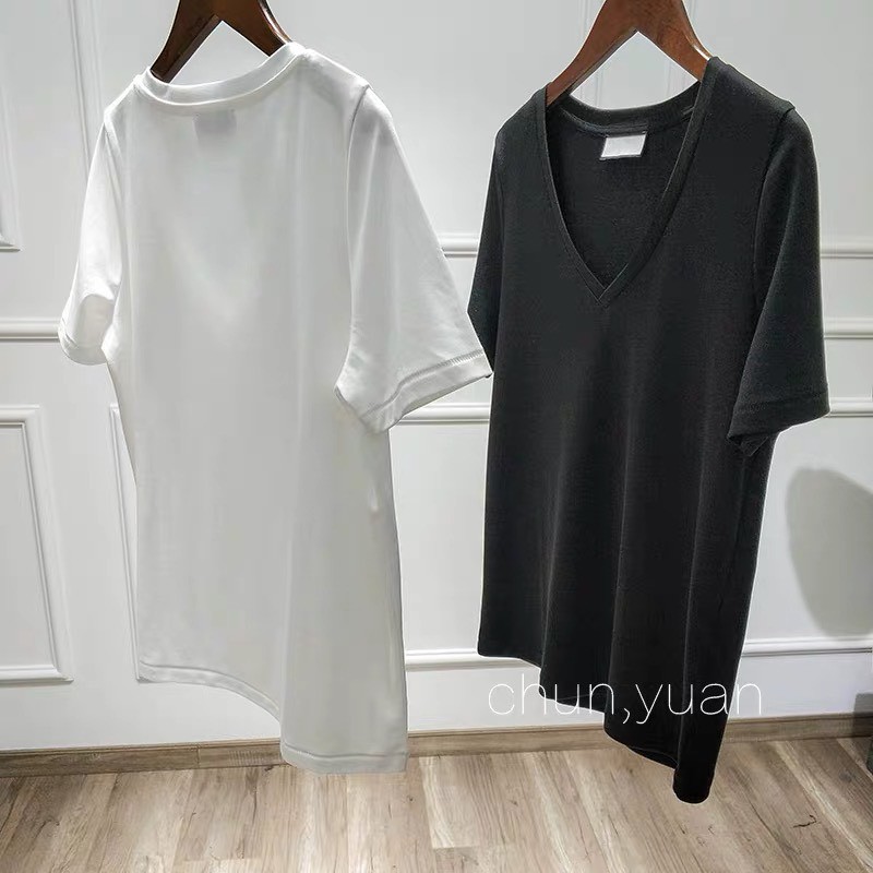 ÁO PHÔNG NỮ CỔ TIM  CHẤT COTTON GIẤY SIÊU MÁT (KÈM HÌNH THẬT) | BigBuy360 - bigbuy360.vn