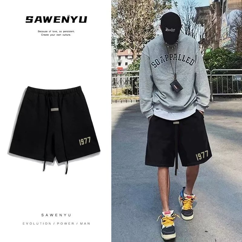 Quần Short Thể Thao Lưng Thun Ống Rộng Thoáng Khí Thoải Mái Thời Trang Cho Nam size M-3XL