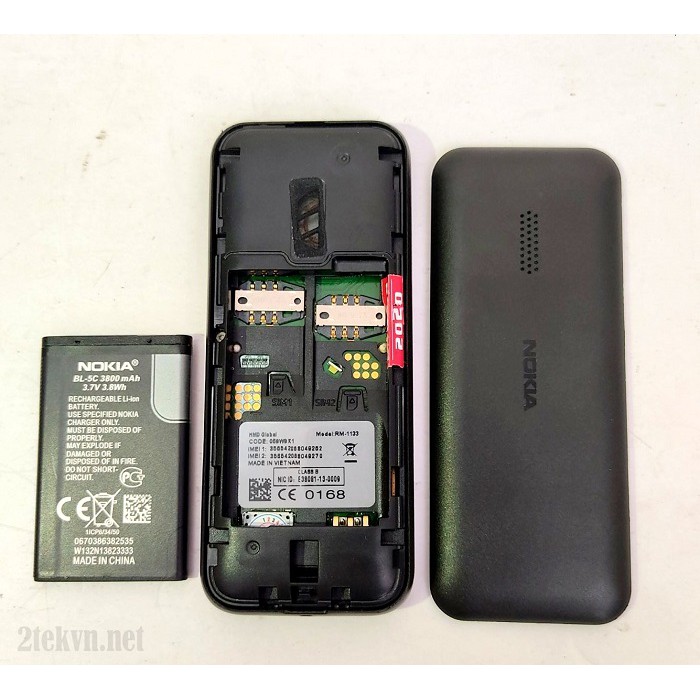 Điện thoại cổ 2 sim Nokia 105 pin khủng giá rẻ