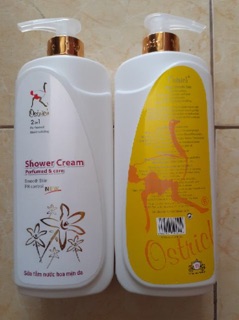 Sữa tắm đà điểu Ostrich 900ml