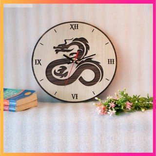 [DECOR] Đồng hồ treo tường decor 12 con giáp