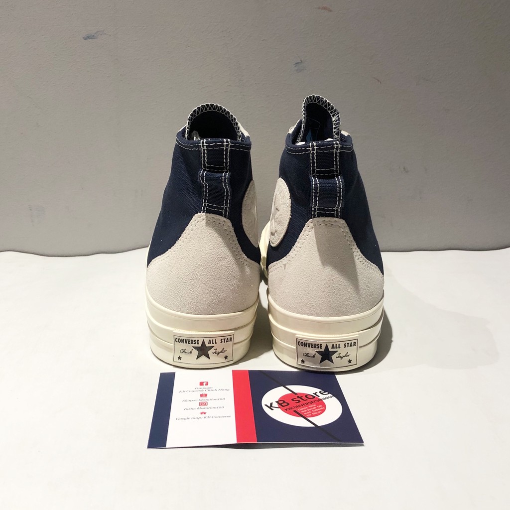 Giày Converse Chuck 70s Final Club cổ cao navy