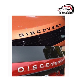 Tem dán chữ nổi 3d discovery- trang trí ô tô