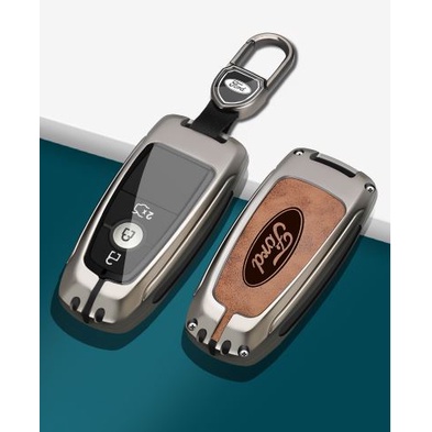 Ốp Chìa Khóa Xe Ford Ecosport, Focus, Everest, Ranger Raptor Wildtrax Hợp Kim Kẽm Cao Cấp