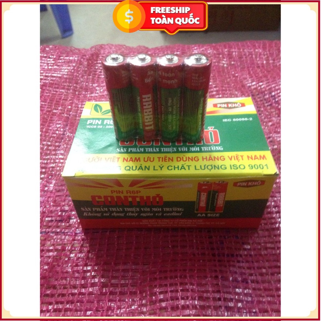 Combo 02 Viên Pin Điều Khiển Loại Nhỏ AAA Rabit TH005