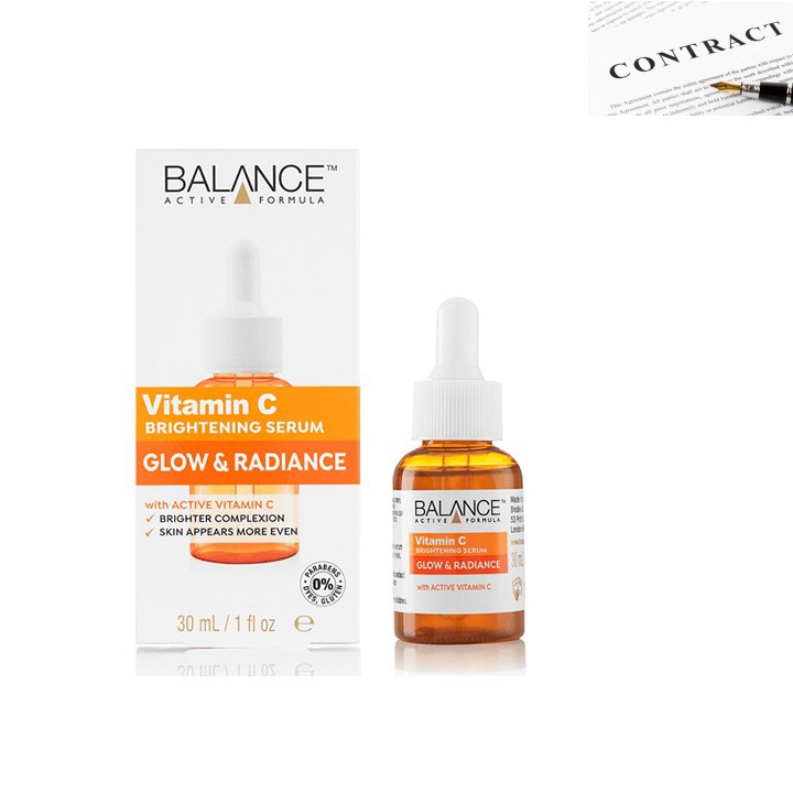 Hợp đồng mua sỉ (BILL ANH)Tinh Chất Balance Active Formula Vitamin C Power Serum 30ml chính hãng