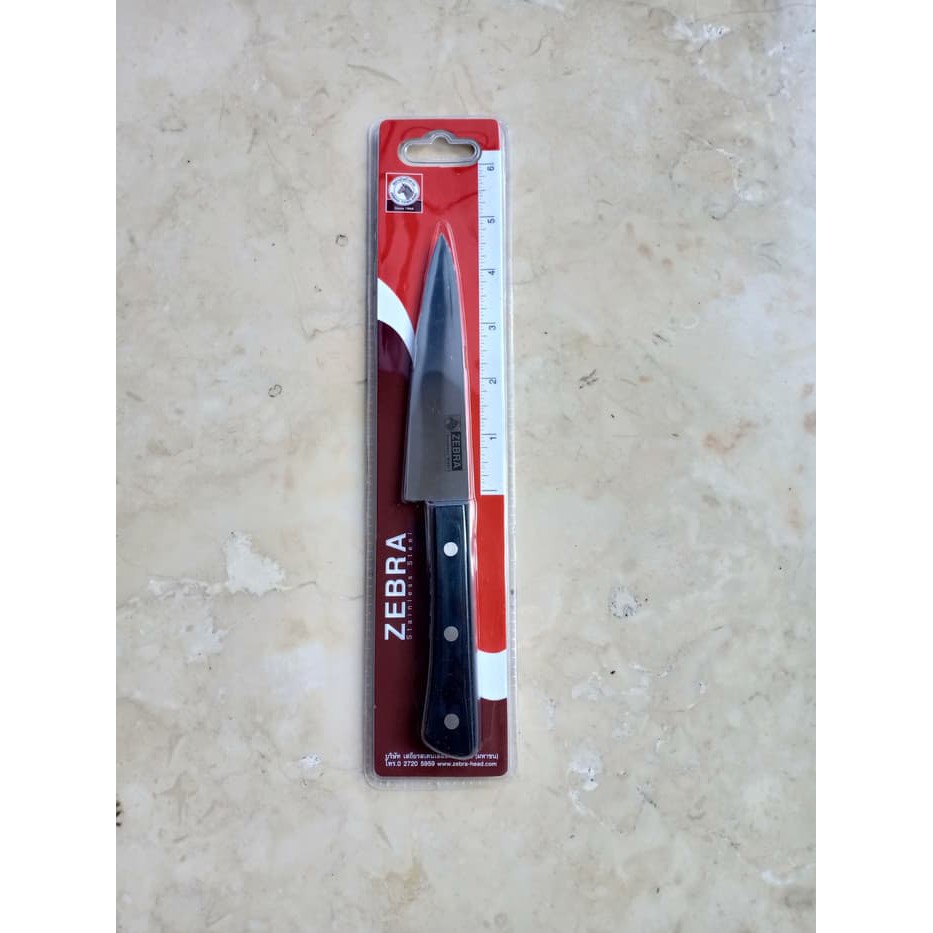 Dao Inox Zebra 5" Stainless Steel Utility Knife Chef Zebra 100291