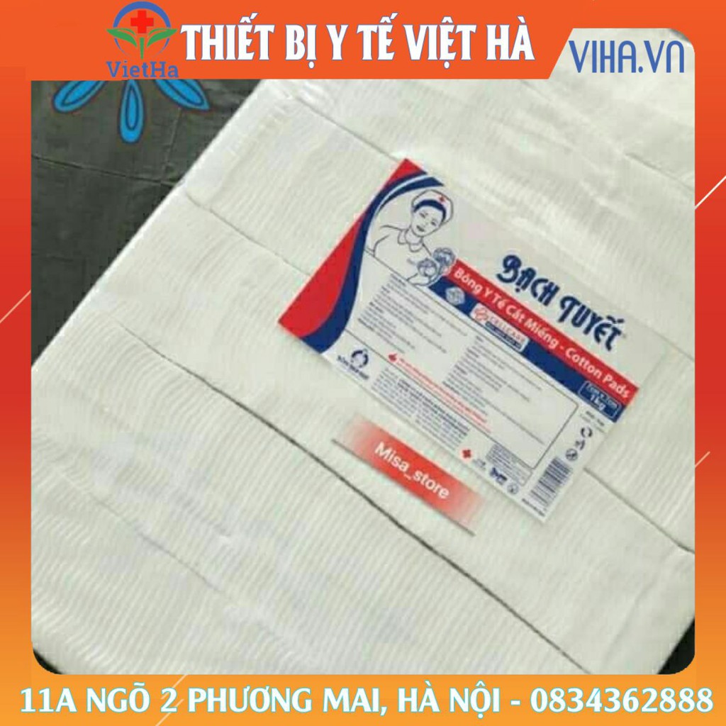 Bông bạch tuyết y tế cắt miếng 1kg - vệ sinh cho bé