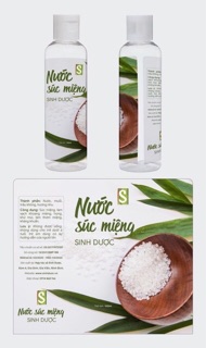 Combo 2 chai nước súc miệng thảo dược chai 100ml
