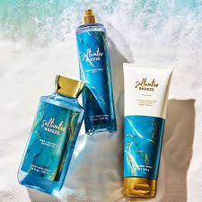 [Auth] Xịt thơm toàn thân lưu hương Bath and Body works Diamond shimmer mist - SALTWATER BREEZE 145ml