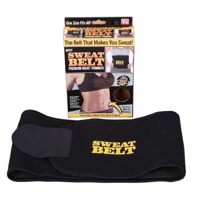 Đai quấn nóng giảm mỡ bụng siêu tốc hiệu quả SWEAT BELT 2019