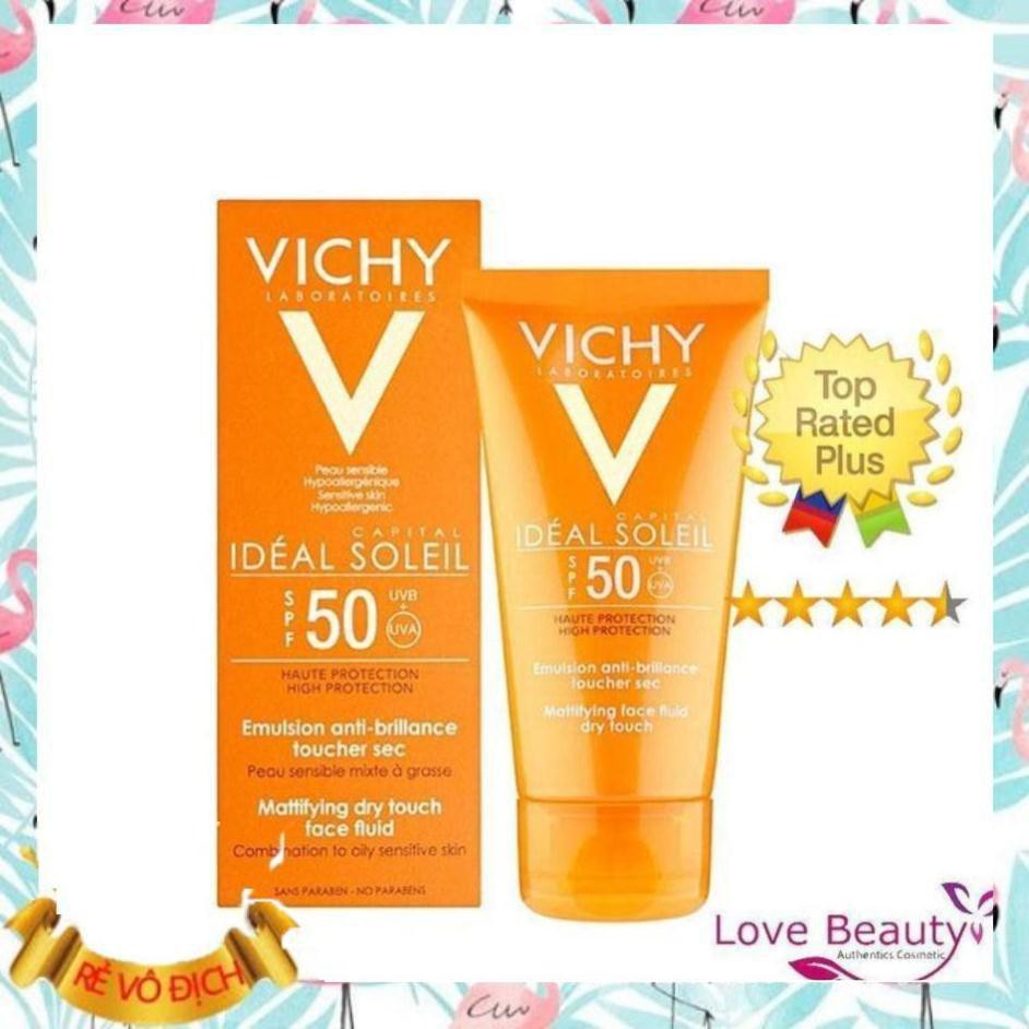 [ FREESHIP ] [MẪU MỚI] Kem Chống Nắng Vichy SPF 50 Ideal Soleil 50ml