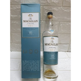 Vỏ chai Macalan 15
