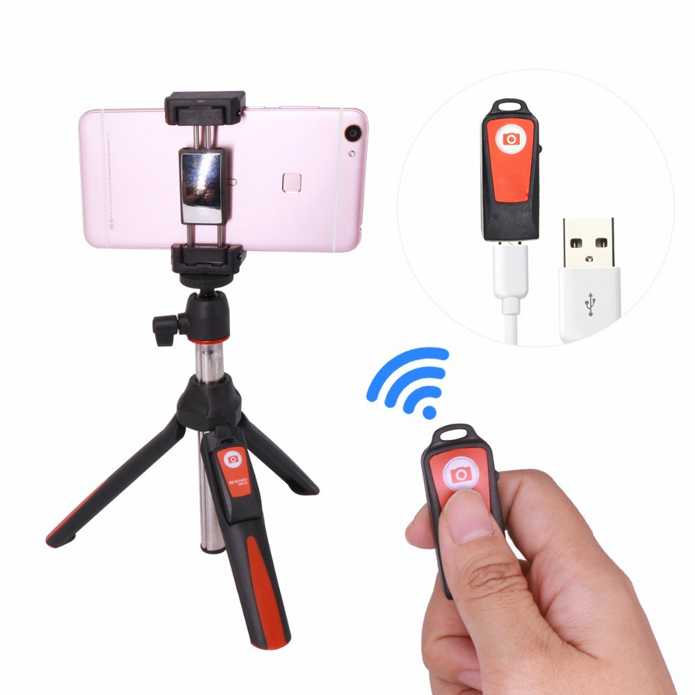 Gậy Chụp Ảnh Selfie Benro Mk10 Kết Nối Bluetooth Điều Khiển Từ Xa Cho Điện Thoại