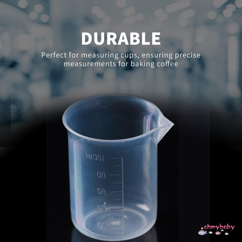 Quy mô cốc trong suốt 100ML Dụng cụ đo cốc bằng nhựa để nướng bánh [8/9]