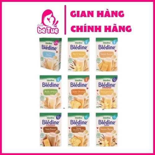 Bột Lắc Sữa BLEDINA Các vị giúp bé no lâu