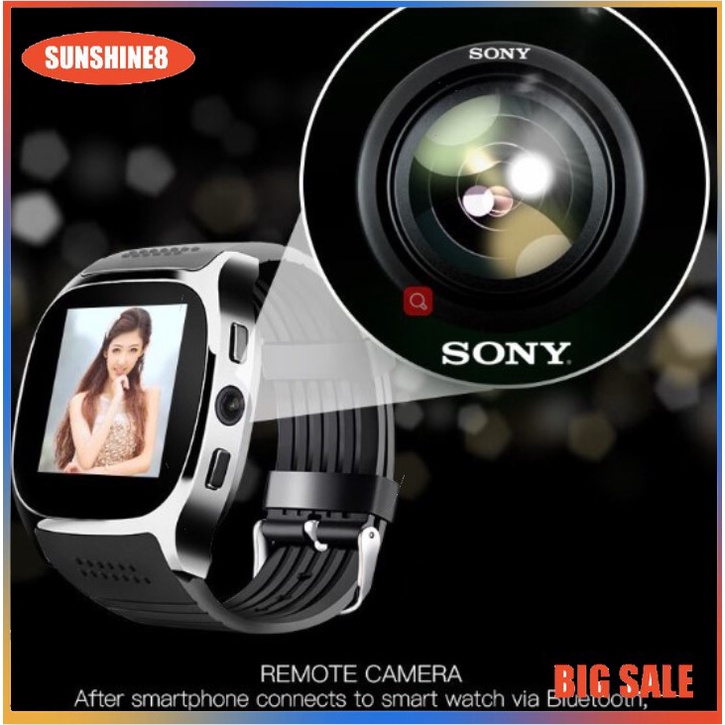 ❇️T8❇️Đồng hồ thông minh  có camera hỗ trợ thẻ sim