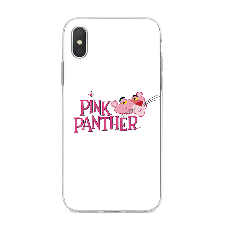Ốp Lưng iPhone X 6 6s 6Plus 6s Plus 7 7Plus 8 8Plus 5 5s SE TPU mềm Case Báo Hồng