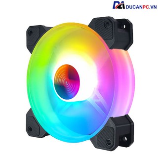 Quạt Tản Nhiệt, Fan Led RGB Coolmoon Y1 – Đồng Bộ Hub Coolmoon