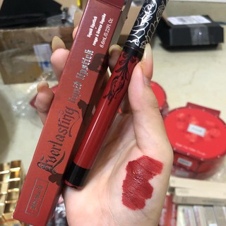 Son kem lì Kat Von D Everlasting Liquid màu Project Chimps đỏ đậm