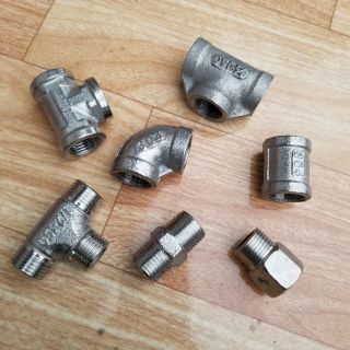 Cút nối ren inox 304/(15mm)