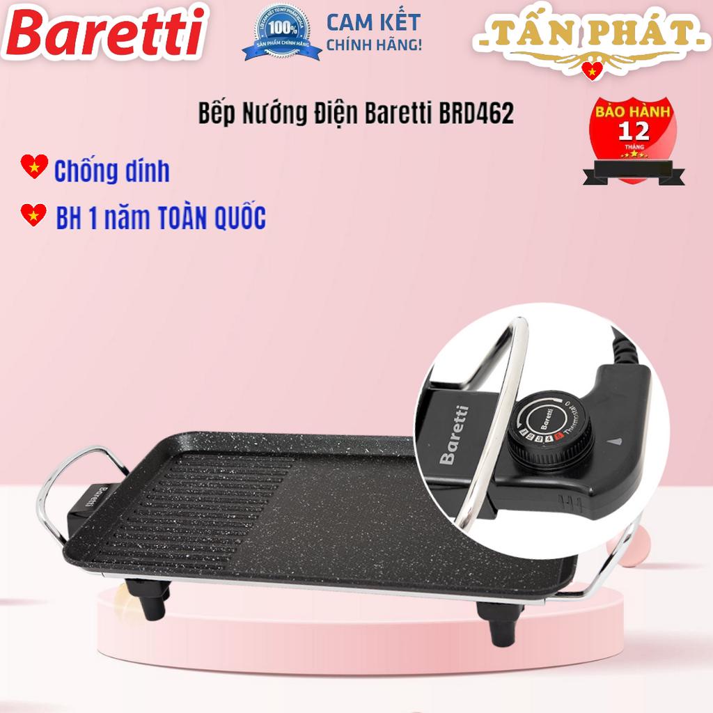 BẾP NƯỚNG CHỐNG DÍNH BARETTI (BH TOÀN QUỐC 12 THÁNG)