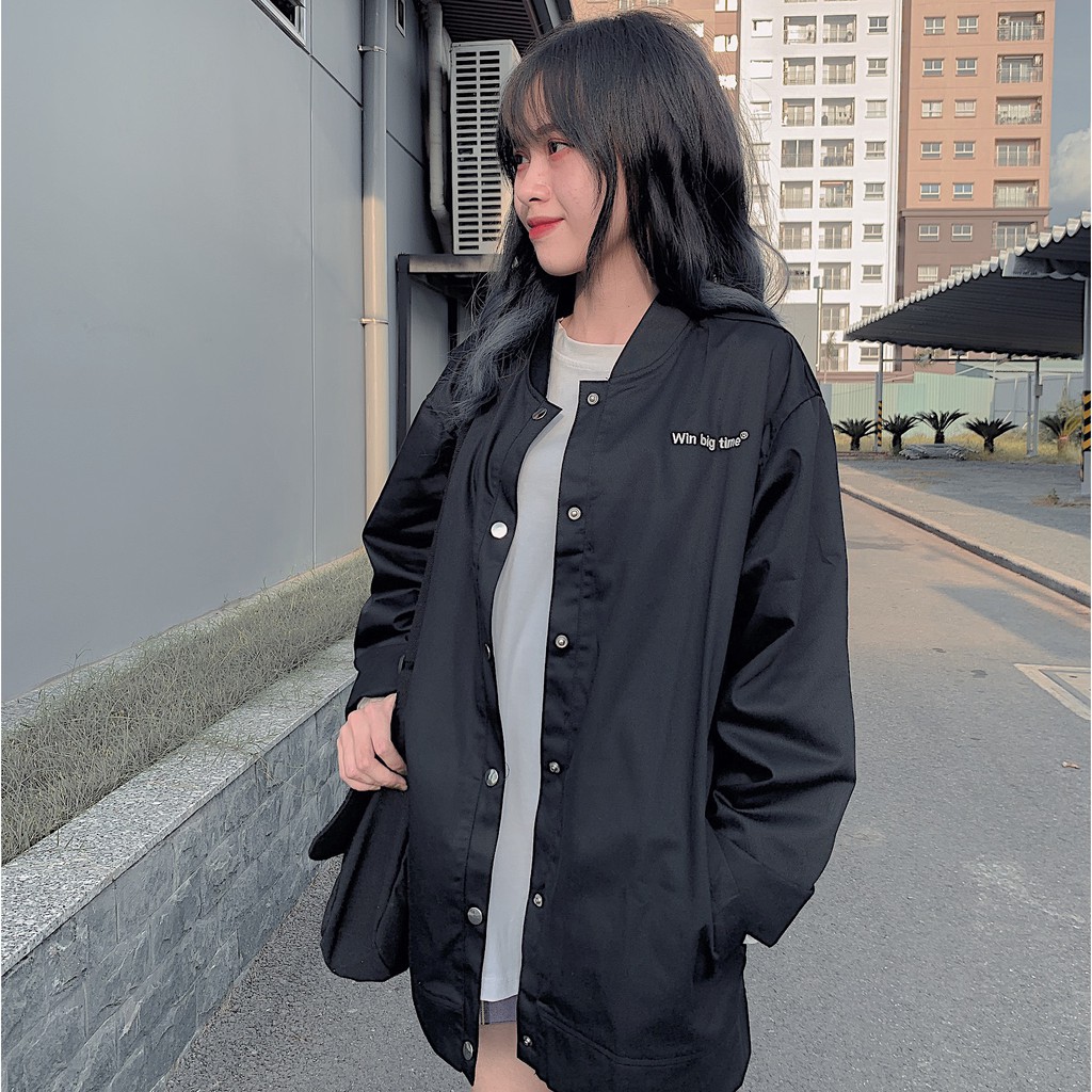 Áo khoác jacket kaki WIN ulzzang (ẢNH THẬT) | BigBuy360 - bigbuy360.vn
