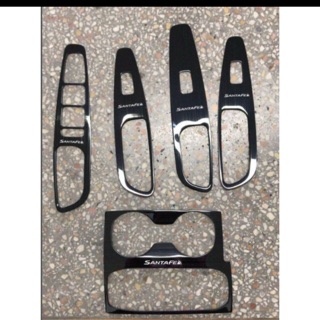 ốp nội thất hyundai santafe 2019-2020