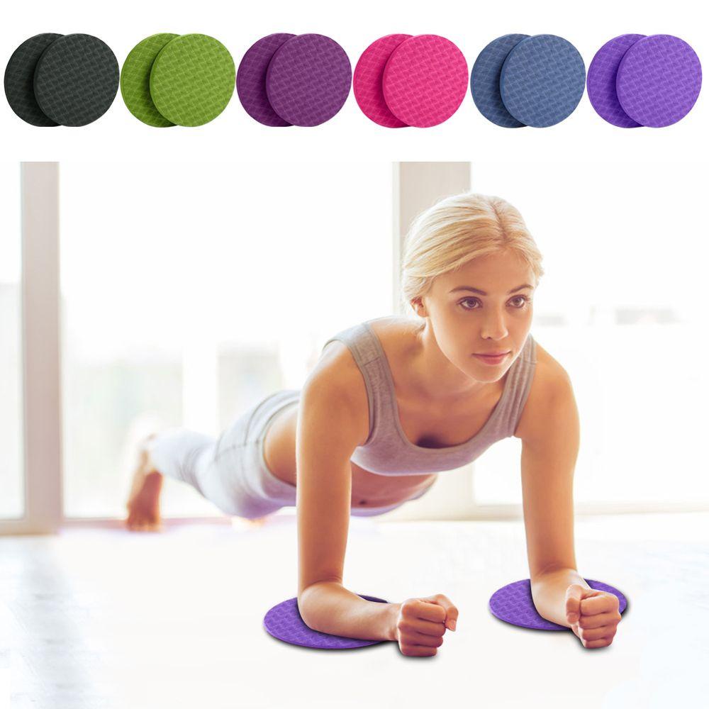 1 Cặp Đệm Đầu Gối / Khuỷu Tay / Đầu Gối Hình Tròn Hỗ Trợ Tập Yoga / Thể Thao