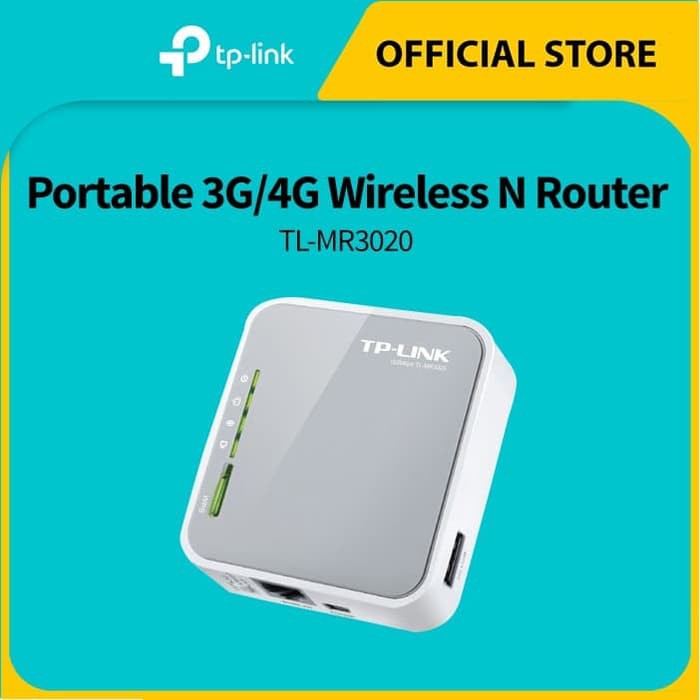 Bộ Định Tuyến Không Dây Di Động Tp-Link Tl-Mr3020 3g / 4g