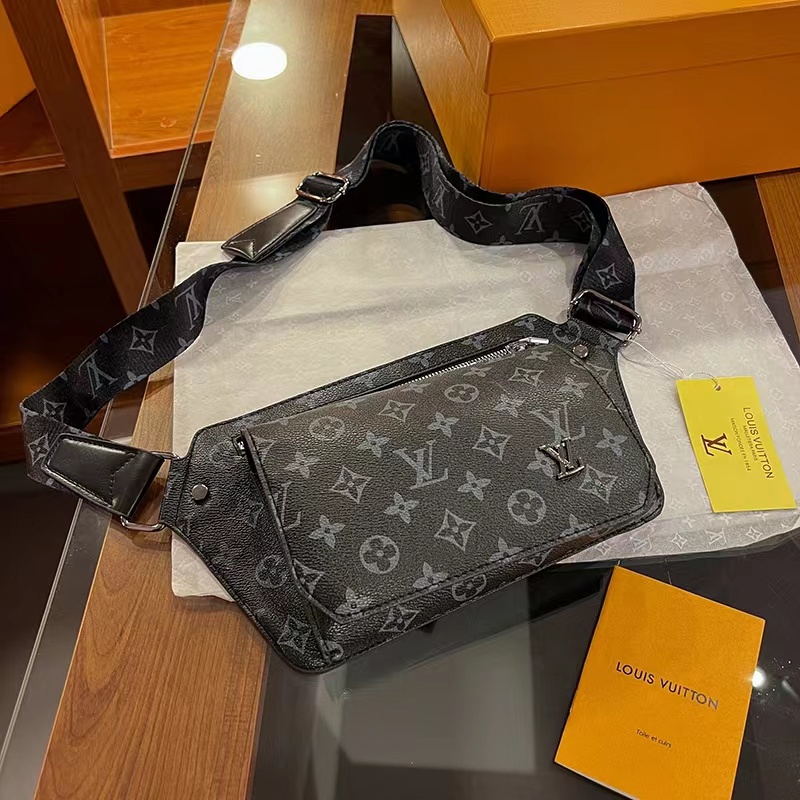 Túi Da Đeo Chéo Ngực Thiết Kế Mới Trẻ Trung Cho Nam