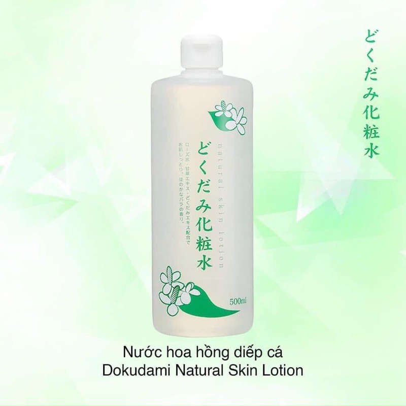 LOTION DIẾP CÁ NHẬT BẢN DOKUDAMI 500ml