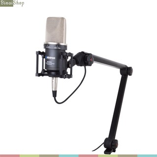 Chân đế Alctron MA614 - kẹp bàn cho micro, Tải trọng lớn, xoay 360, kèm cáp XLR-XLR