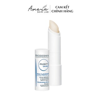 Son dưỡng Bio Atoderm Lèvres Stick Hydratant , dưỡng ẩm và bảo vệ môi khi đánh son - Amora Skinlab