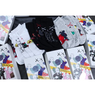 [🔥SALE][🔝Full Box] Hộp Tất Thấp Cổ Nam Nữ kaws