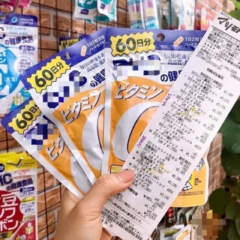 Vitamin C D H C Nhật bản 60 days