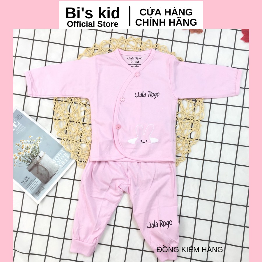 Quần áo trẻ em📌FREESHIP📌Quần áo sơ sinh Uala chất cotton mềm,không xù, thấm hút mồ hôi | Size từ 3-9kg| | Dài tay |