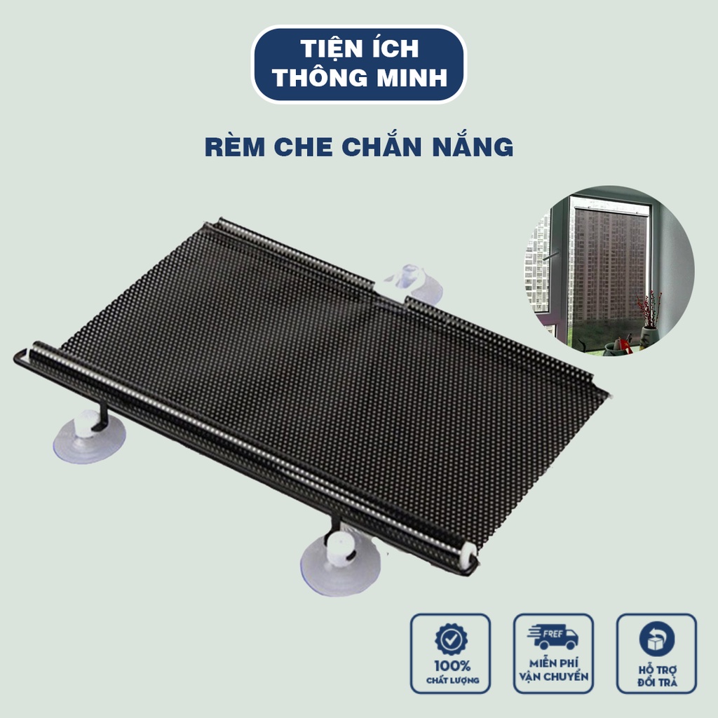 Rèm che chắn nắng, chống tia uv tự cuộn gọn gàng cho ô tô, cửa kính