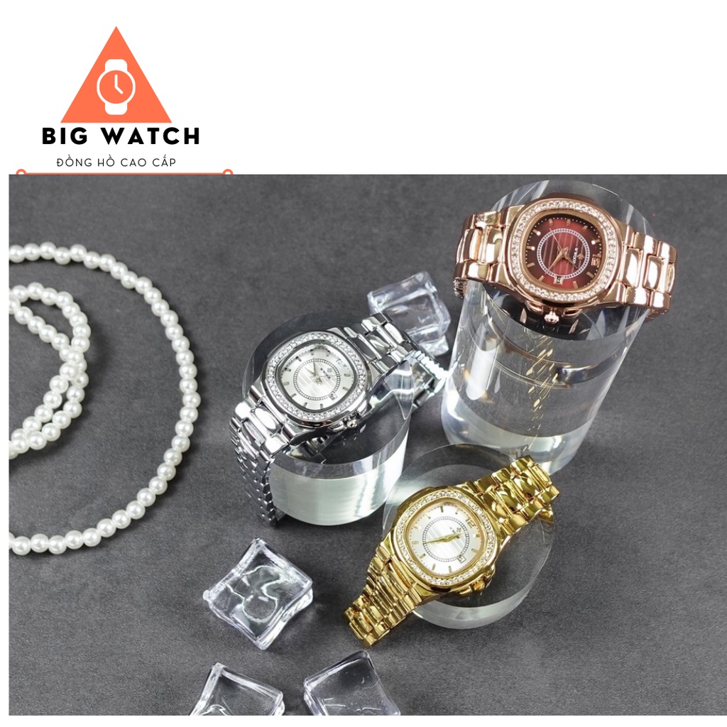 Đồng Hồ Nữ WWOOR Dây Kim Loại Mặt Vuông Cao Cấp - BIG WATCH | BigBuy360 - bigbuy360.vn