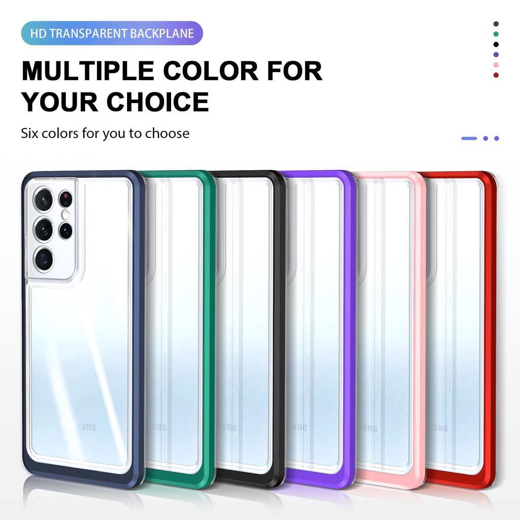 Ốp ĐiệN ThoạI Sang TrọNg ChốNg SốC Cho Samsung Galaxy S20 S21fe S22 Plus Ultra Note 10 Plus 20 Ultra