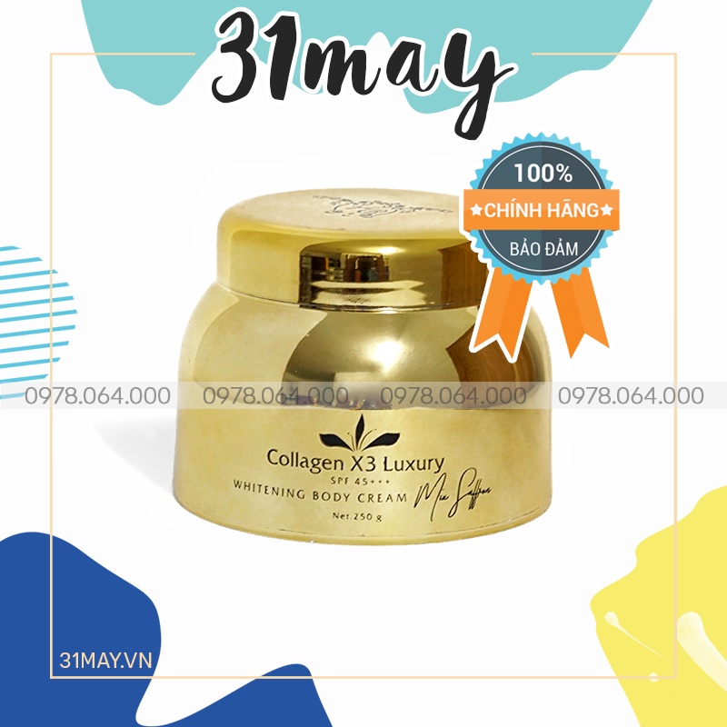 Kem Body Đông Anh Collagen X3 Luxury Chính Hãng - Kem Dưỡng Trắng Da toàn Thân