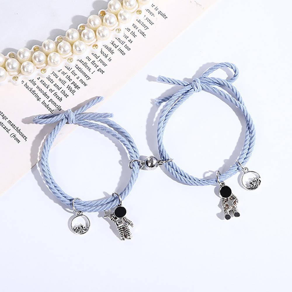 MXGOODS Set 2 Vòng Tay Hợp Kim Cho Cặp Đôi