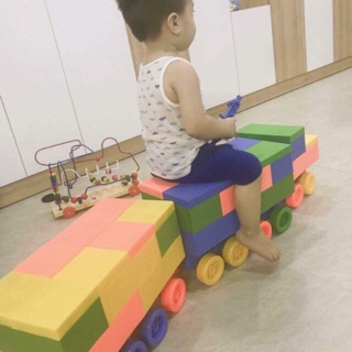 Đồ chơi lắp ghép hình mầm non size đại