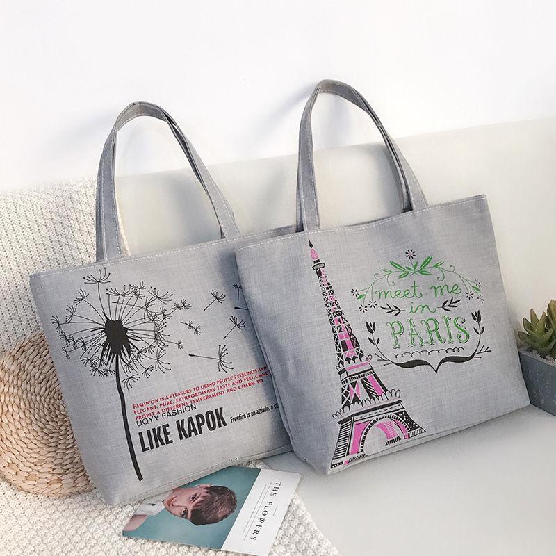 Túi xách Tote có khóa kéo bảo vệ môi trường phong cách Trung quốc | BigBuy360 - bigbuy360.vn