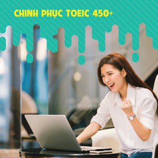 [Voucher - Khóa học Online] Combo 5 khóa học Chinh phục TOEIC 450+ tại Kyna.vn [Toàn Quốc]