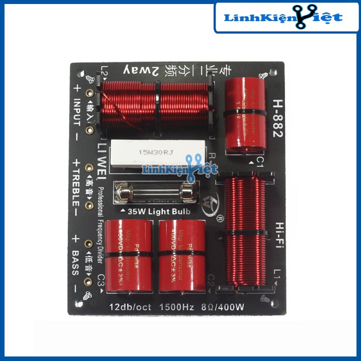 Bo Phân Tần Loa Công Suất Lớn H-882 2 Loa ( BH : 1 tháng )