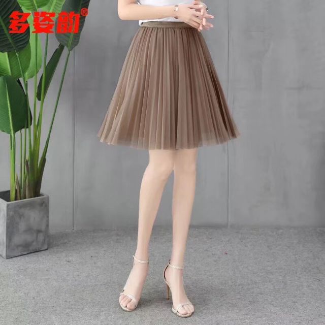 Chân váy von xòe ngắn hai lớp | BigBuy360 - bigbuy360.vn