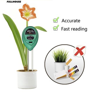 Dụng cụ đo độ PH & độ ẩm đất 3 trong 1